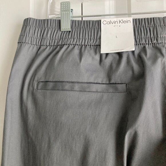 Calvin Klein Men's pinstripe pants gray NWT size Large - Picture 8 of 10